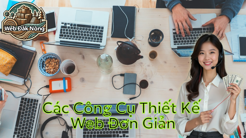 Các Công Cụ Thiết Kế Web Đơn Giản Và Hiệu Quả