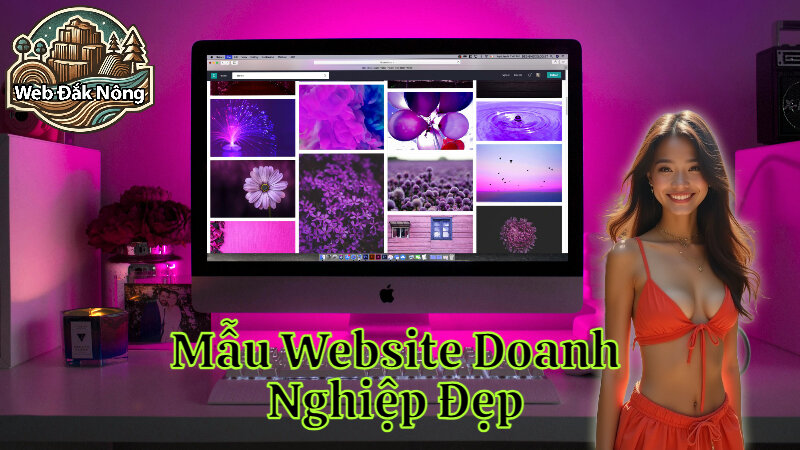 Mẫu Website Doanh Nghiệp Đẹp Tại Đắk Nông