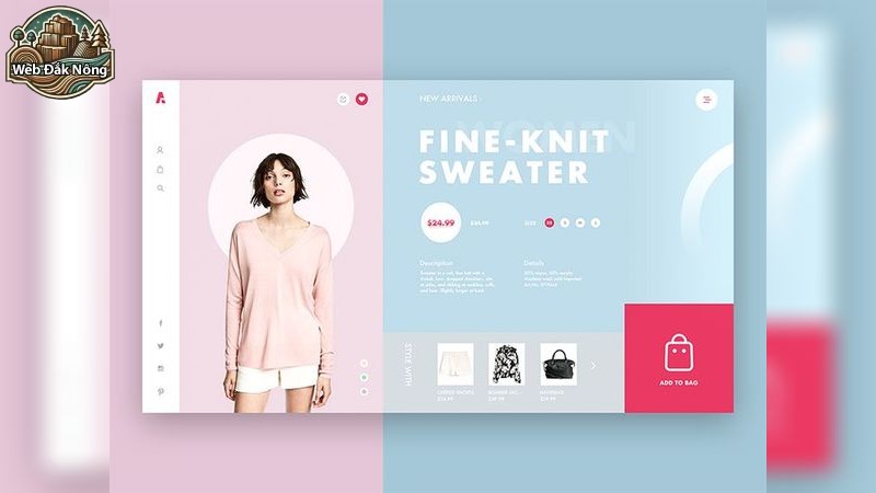 Web thời trang giá rẻ và Kho theme đa dạng